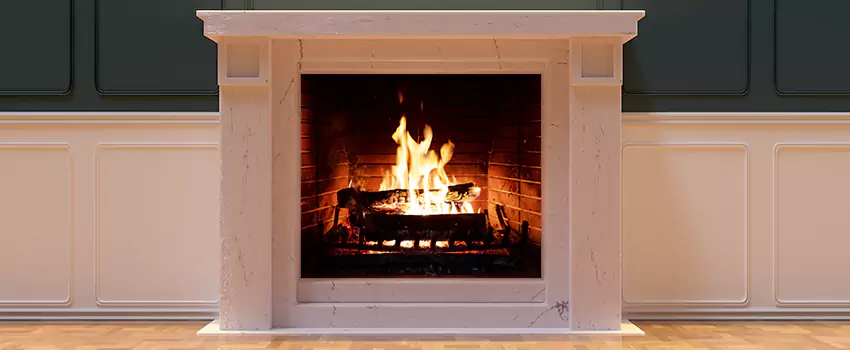 Decorative Electric Fireplace Installation in Murrieta, California