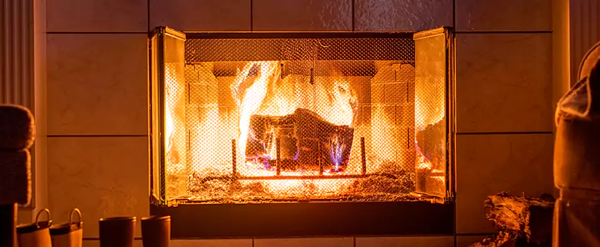 Mendota Hearth Landscape Fireplace Installation in Murrieta, California