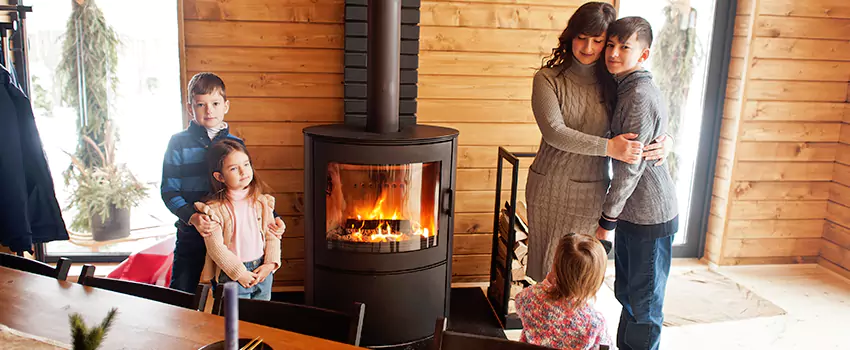 Morso Cast Iron Fireplace Insert Installation in Murrieta, California