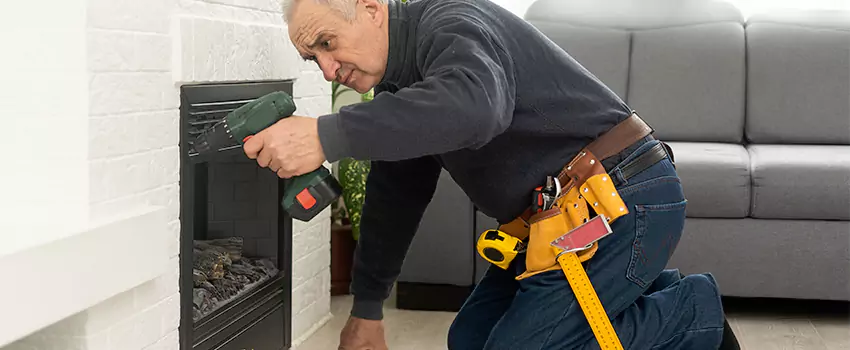 New Indoor Fireplace Installation in Murrieta, California