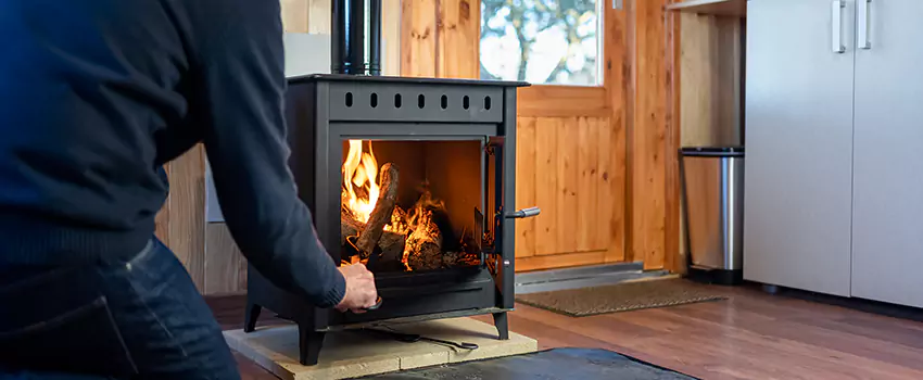 Open Hearth Wood Fireplace Installation in Murrieta, CA